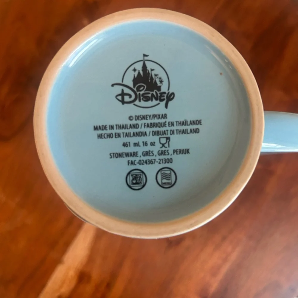 Disney Toy Story Andy's Wallpaper Reach For The Sky Clouds‎ Tall Coffee Mug